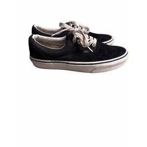 Vans Off the Wall Skateboard Black Suede Slip On Sneakers Men’s 6.5 Womens 8